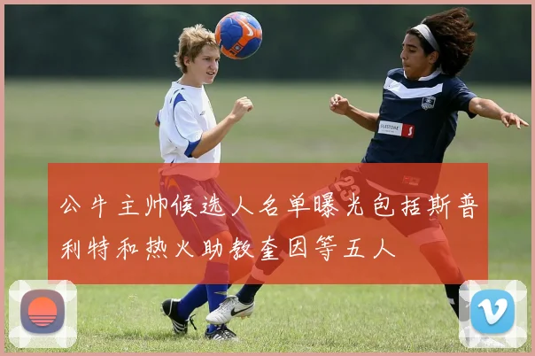 公牛主帅候选人名单曝光包括斯普利特和热火助教奎因等五人